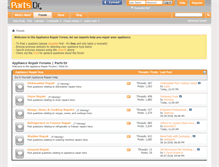 Tablet Screenshot of forum.partsdr.com